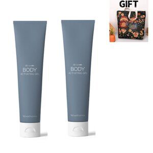 2 of nuskin nu skin ageLOC WellSpa iO Body Activating Gel  + 1 shoulder bag # 40